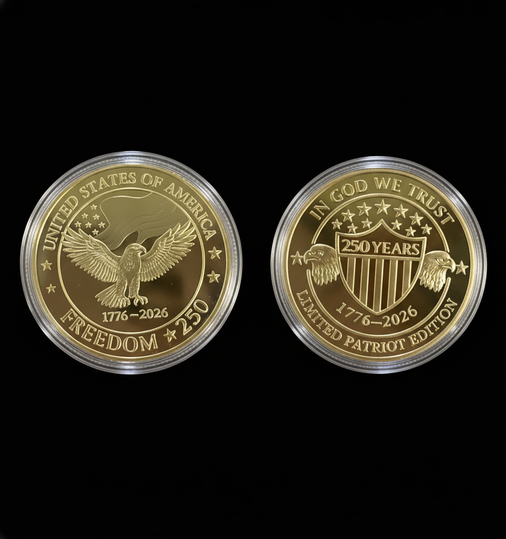 GOLD FREEDOM COIN 250™  – LIMITED PATRIOT EDITION