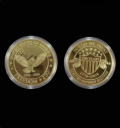 GOLD FREEDOM COIN 250™  – LIMITED PATRIOT EDITION